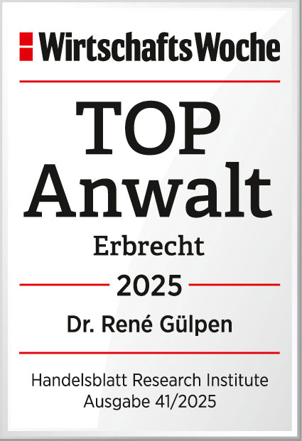TOP Anwalt im Erbrecht